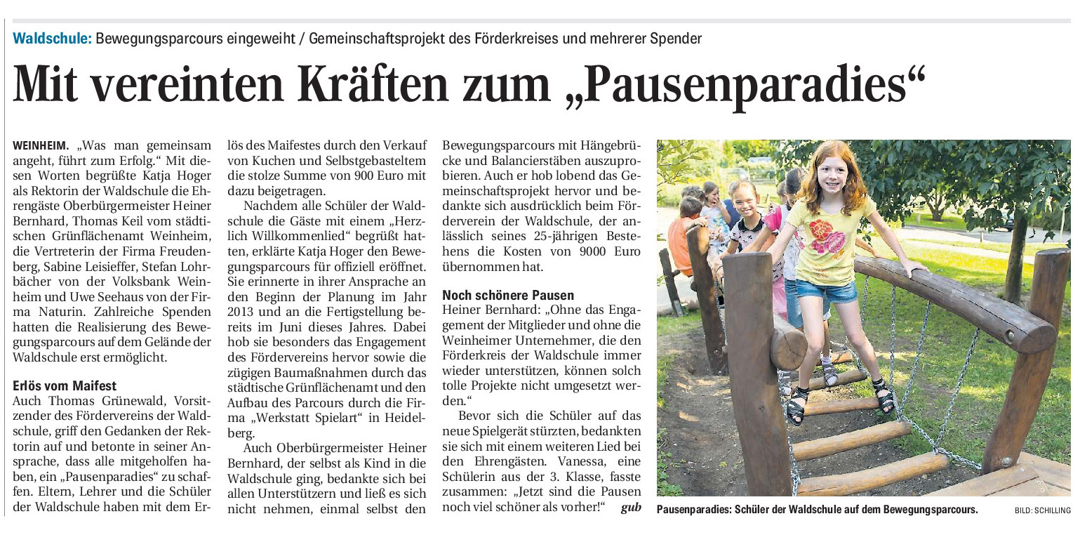 Pausenparadies